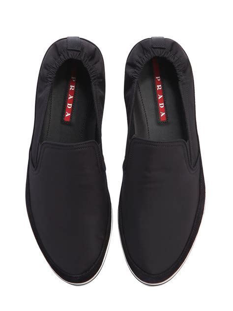 prada uomo sneakers|prada men's slip on sneakers.